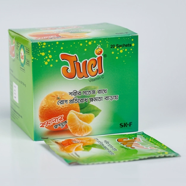 Pack Image: Juci 500 mg Powder (500 mg sachet)