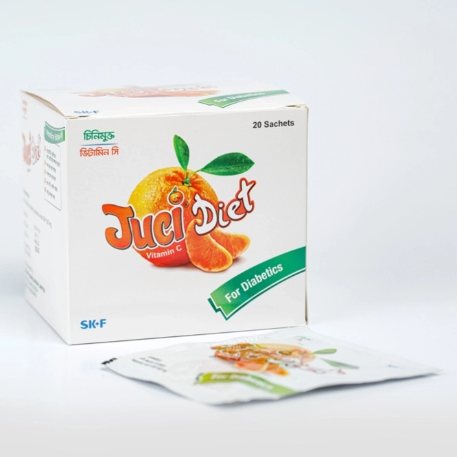 Pack Image: Juci Diet 500 mg Powder (500 mg sachet)