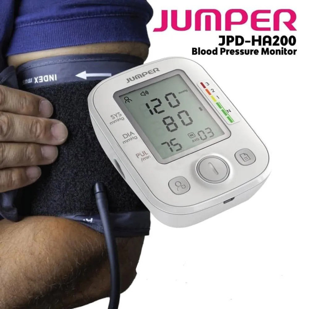 Pack Image: Jumper (JPD-HA200) Digital blood BP Monitor Device (Each device)