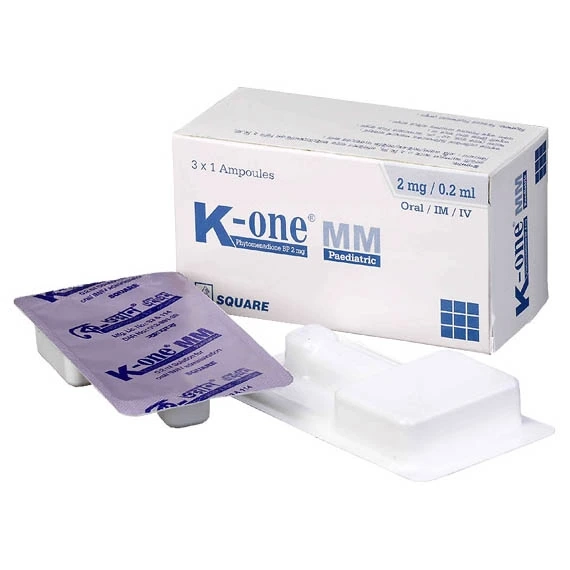 Pack Image: K-One MM 2 mg Injection (2 mg ampoule)