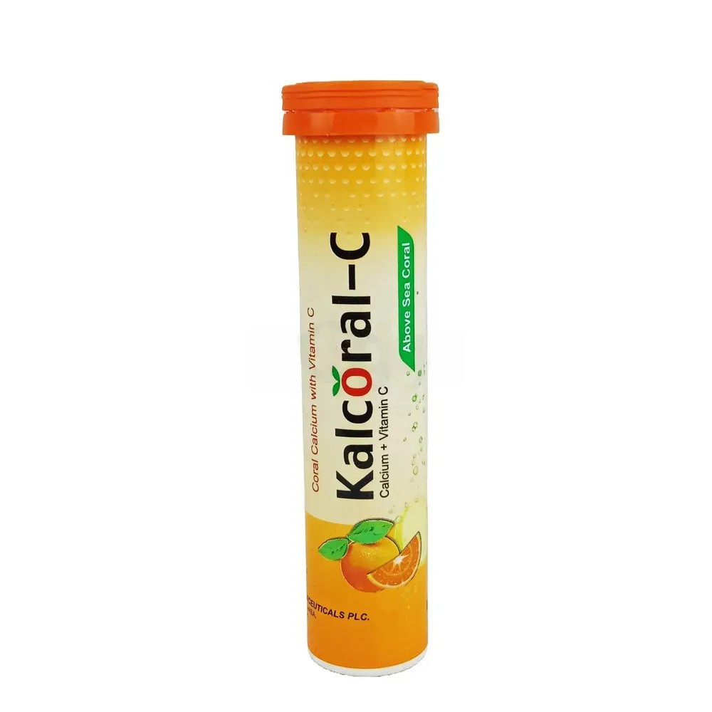 Pack Image: Kalcoral-C 1000 mg Tablet (1 x 14)