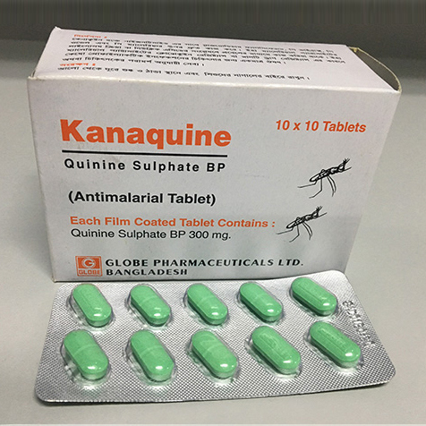 Pack Image: Kanaquine 300 mg Tablet (10 x 10)
