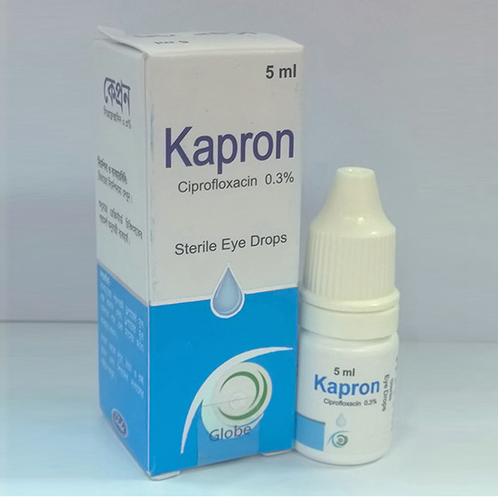 Pack Image: Kapron 0.3% Eye Drop (5 ml drop)