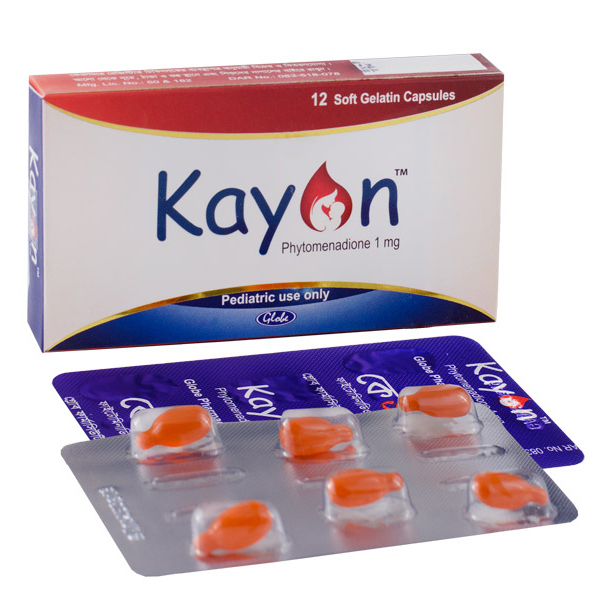 Pack Image: Kayon 1 mg Capsule (2 x 6)