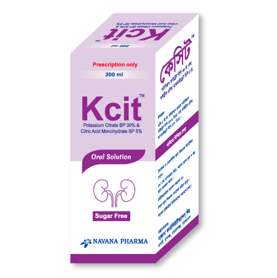Pack Image: Kcit (1500 mg Oral Solution (200 ml bottle)
