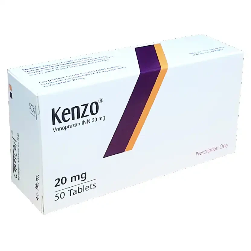 Pack Image: Kenzo 20 mg Tablet (5 x 10)