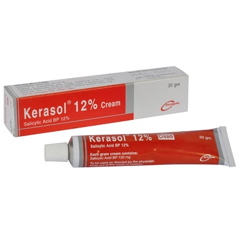 Pack Image: Kerasol 12% Cream (30 gm tube)
