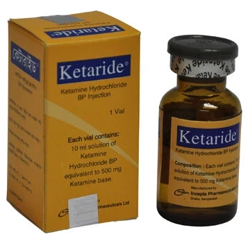 Pack Image: Ketaride 50 mg Injection (10 ml vial)