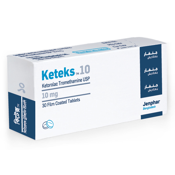 Pack Image: Keteks 10 mg Tablet (3 x 10)