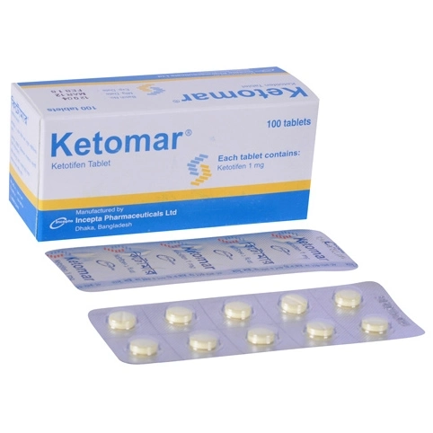 Pack Image: Ketomar 1 mg Tablet (10 x 10)