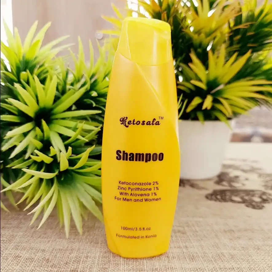 Pack Image: Ketosafa 2% 1% Shampoo (100 ml bottle)