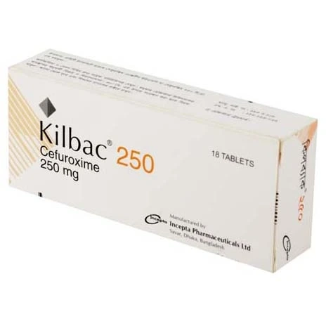 Pack Image: Kilbac 250 mg Tablet (3 x 6)