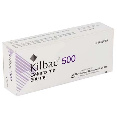 Pack Image: Kilbac 500 mg Tablet (3 x 4)