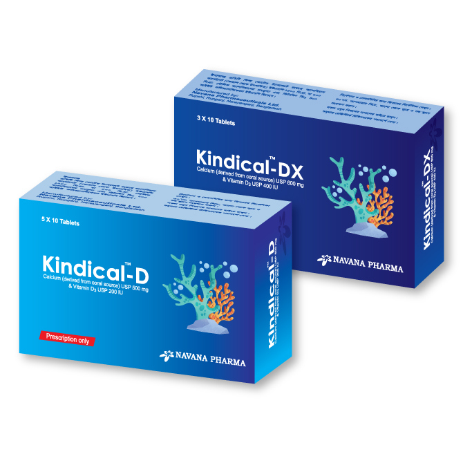 Pack Image: Kindical-DX 600 mg Tablet (3 x 10)
