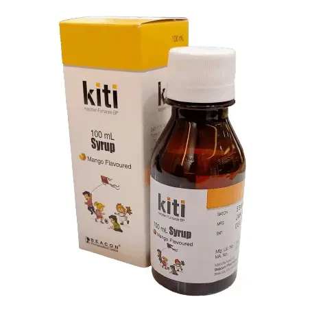 Pack Image: Kiti 1 mg Syrup (100 ml bottle)