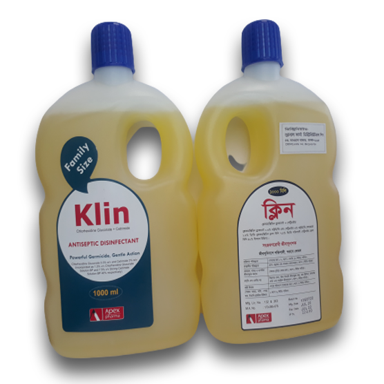 Pack Image: Klin 0.3% 3% Solution (1 liter pack)