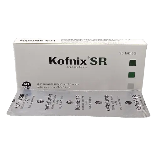 Pack Image: Kofnix SR 50 mg Tablet (3 x 10)