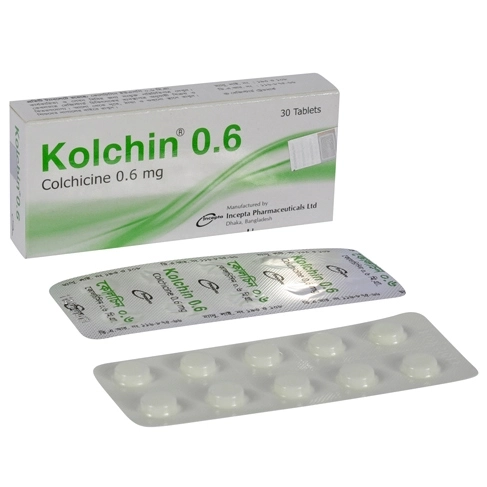Pack Image: Kolchin 0.6 mg Tablet (3 x 10)