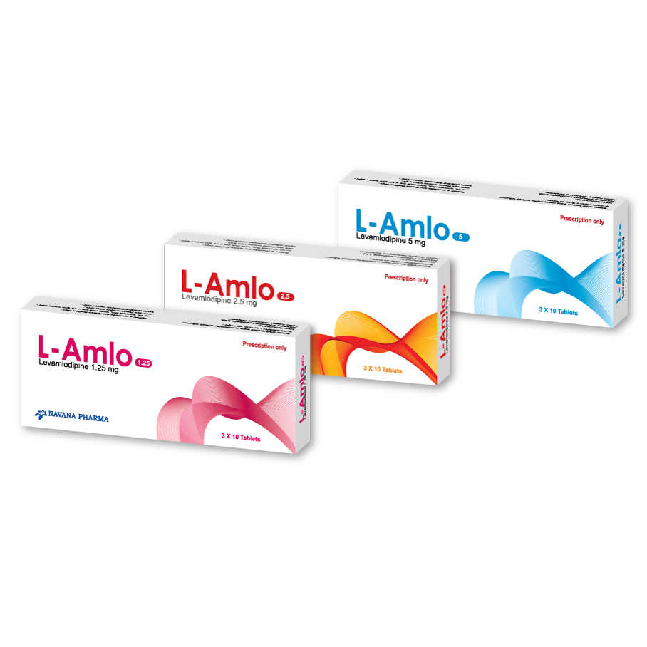 Pack Image: L-Amlo 2.5 mg Tablet (3 x 10)