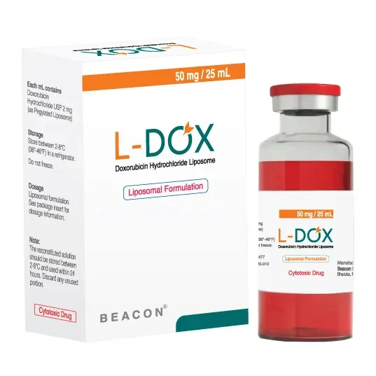 Pack Image: L-DOX 50 mg Injection (50 mg vial)
