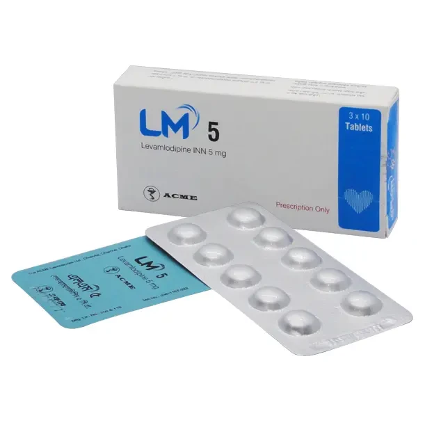 Pack Image: LM 5 mg Tablet (3 x 10)