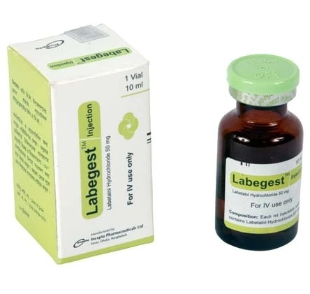 Pack Image: Labegest 50 mg Injection (10 ml vial)