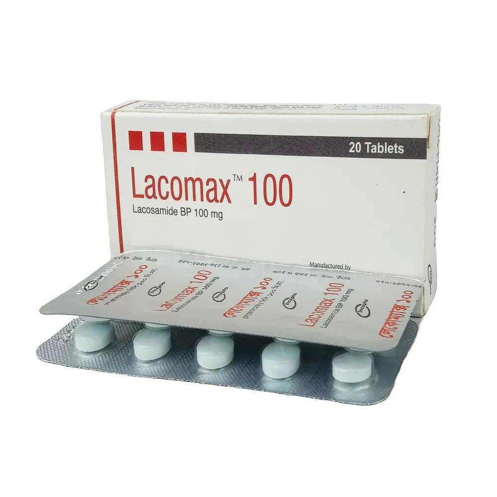 Pack Image: Lacomax 100 mg Tablet (2 x 10)