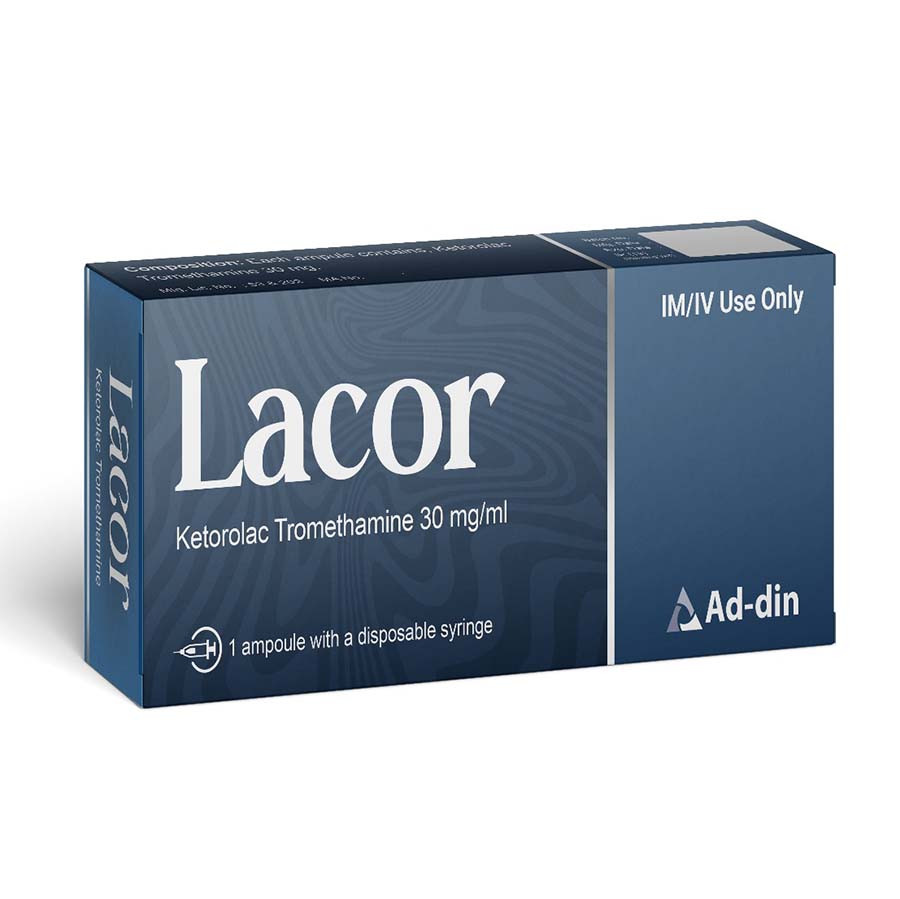 Pack Image: Lacor 30 mg Injection (1 ml ampoule)