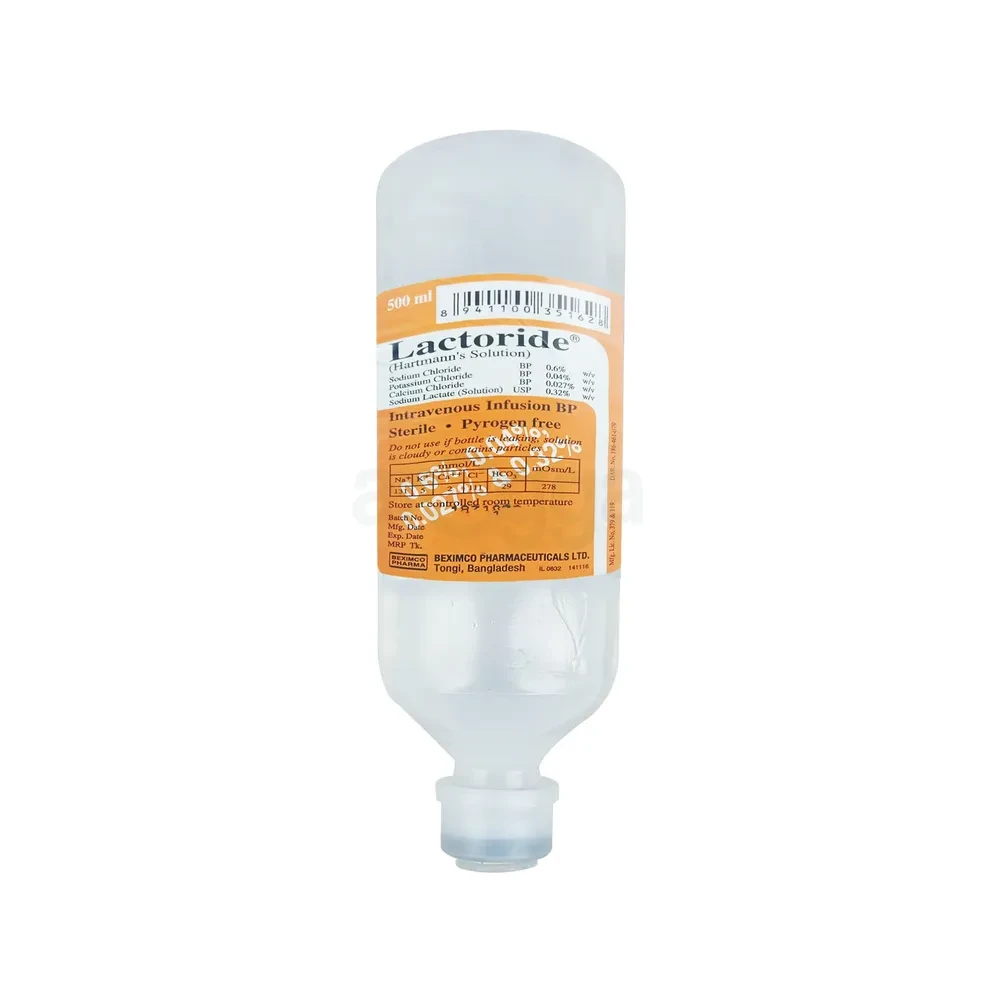 Pack Image: Lactoride  Injection (500 ml bag)