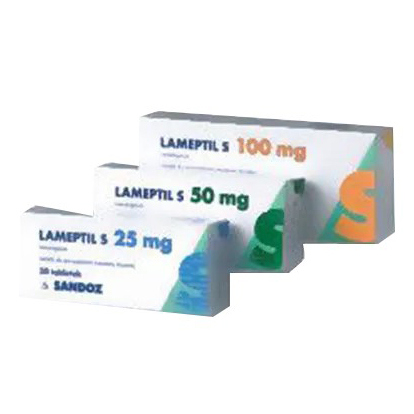 Pack Image: Lameptil 25 mg Tablet (3 x 10)