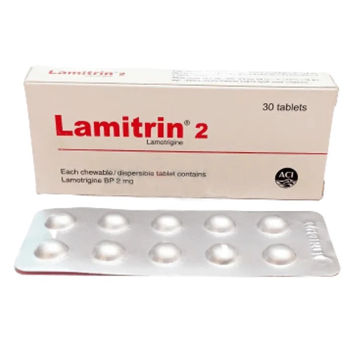 Pack Image: Lamitrin 2 mg Tablet (3 x 10)