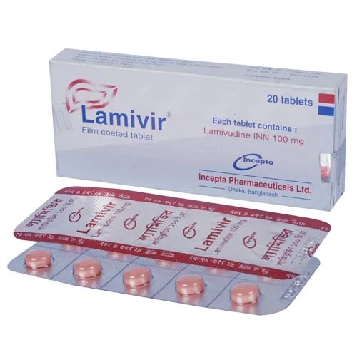 Pack Image: Lamivir 100 mg Tablet (2 x 10)