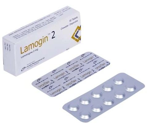 Pack Image: Lamogin 2 mg Tablet (3 x 10)