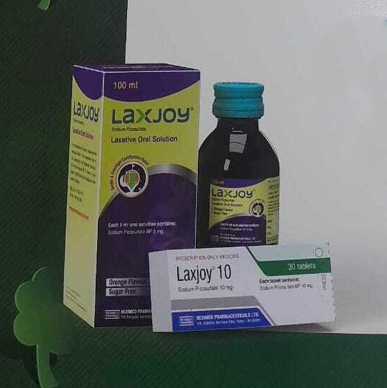 Pack Image: Laxjoy 10 mg Tablet (3 x 10)