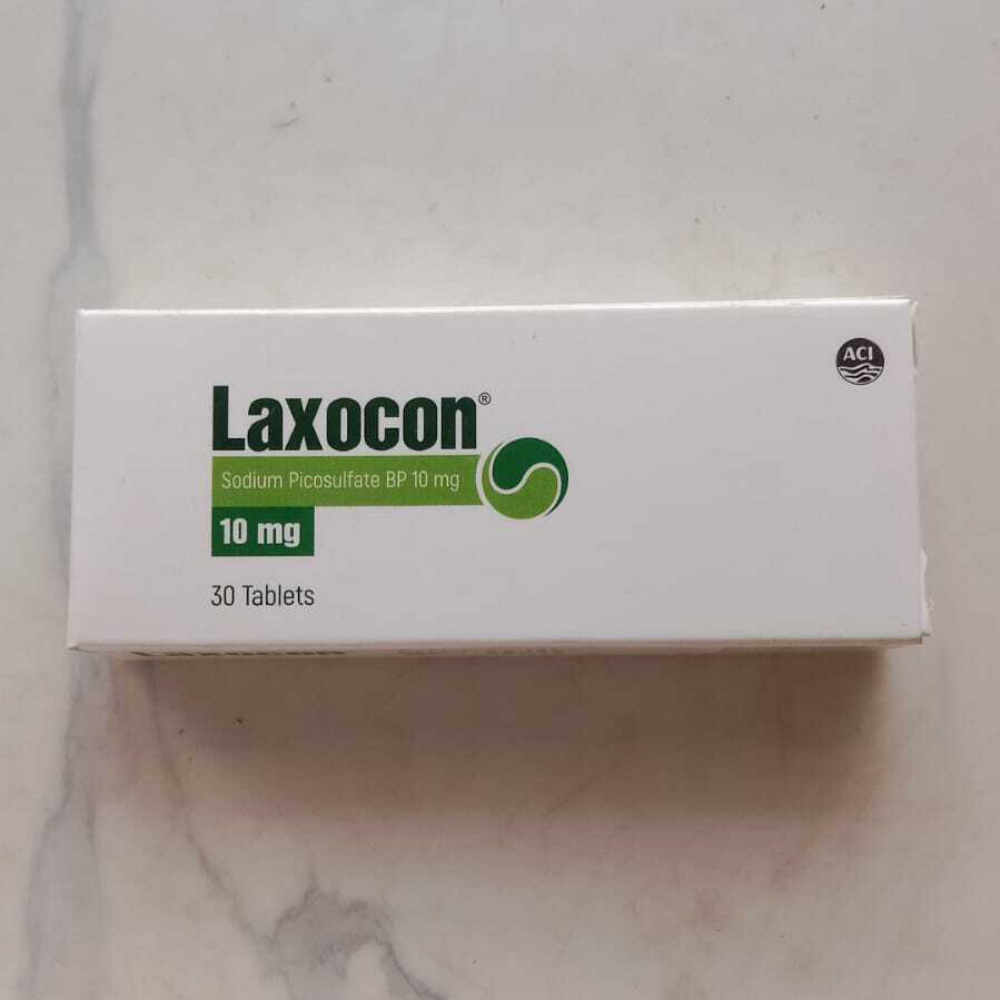 Pack Image: Laxocon 10 mg Tablet (3 x 10)