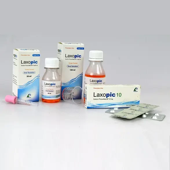 Pack Image: Laxopic 10 mg Tablet (3 x 10)