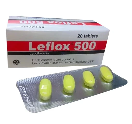 Pack Image: Leflox 500 mg Tablet (2 x 10)