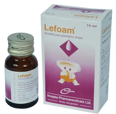 Pack Image: Lefoam 67 mg Pediatric Drop (15 ml drop)