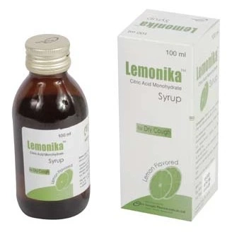 Pack Image: Lemonika 31.25 mg Syrup (100 ml bottle)