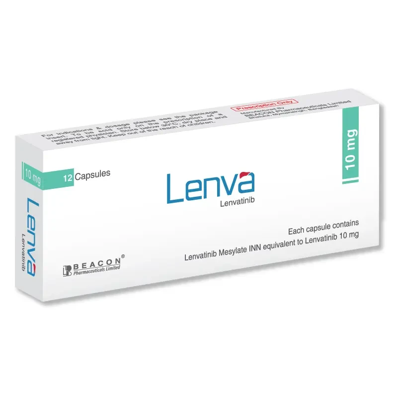 Pack Image: Lenva 10 mg Capsule (2 x 6)