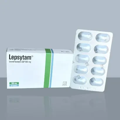 Pack Image: Lepsytam 500 mg Tablet (2 x 10)