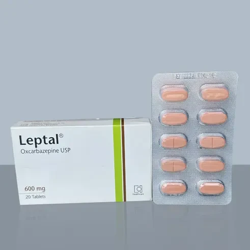 Pack Image: Leptal 600 mg Tablet (2 x 10)