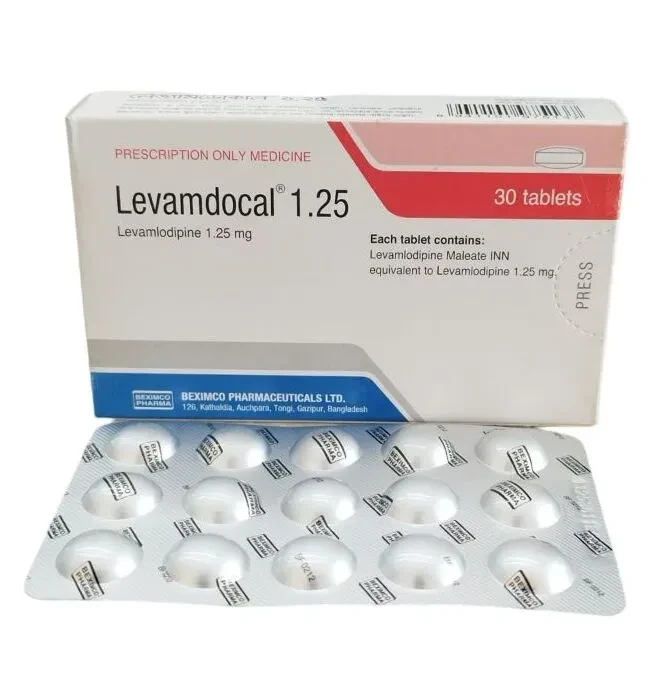 Pack Image: Levamdocal 1.25 mg Tablet (2 x 15)