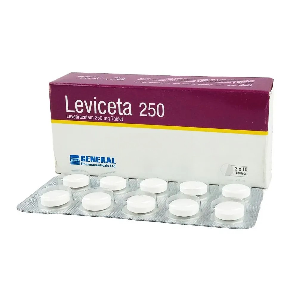 Pack Image: Leviceta 250 mg Tablet (3 x 10)