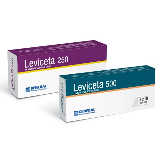 Pack Image: Leviceta 500 mg Tablet (2 x 10)