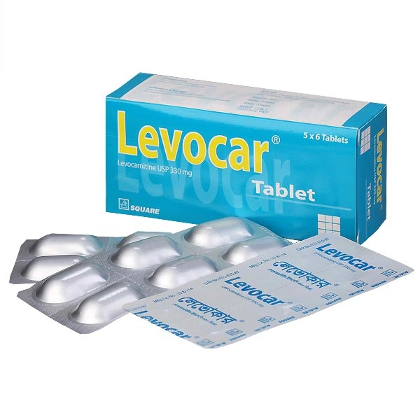 Pack Image: Levocar 330 mg Tablet (5 x 6)