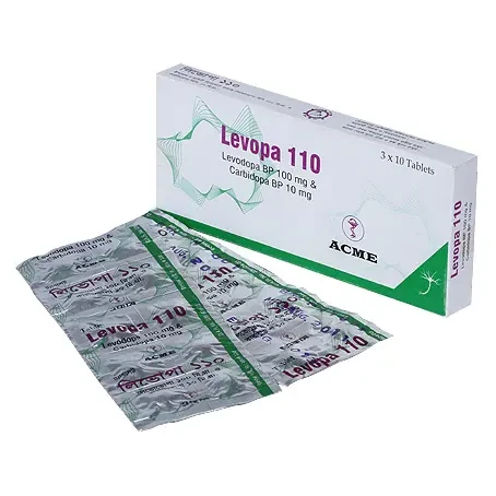 Pack Image: Levopa 100 mg Tablet (3 x 10)