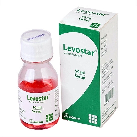 Pack Image: Levostar 1 mg Syrup (50 ml bottle)