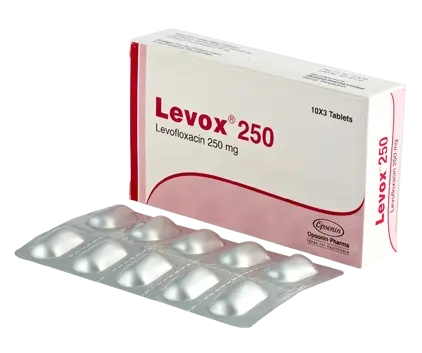 Pack Image: Levox 250 mg Tablet (3 x 10)