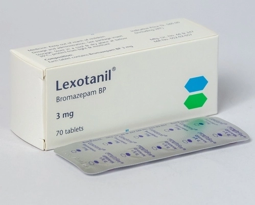 Pack Image: Lexotanil 3 mg Tablet (7 x 10)
